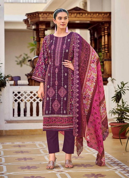House Of Lawn Bin Saeed Vol 4 Cotton Printed Pakistani Salwar Suits Orders In India